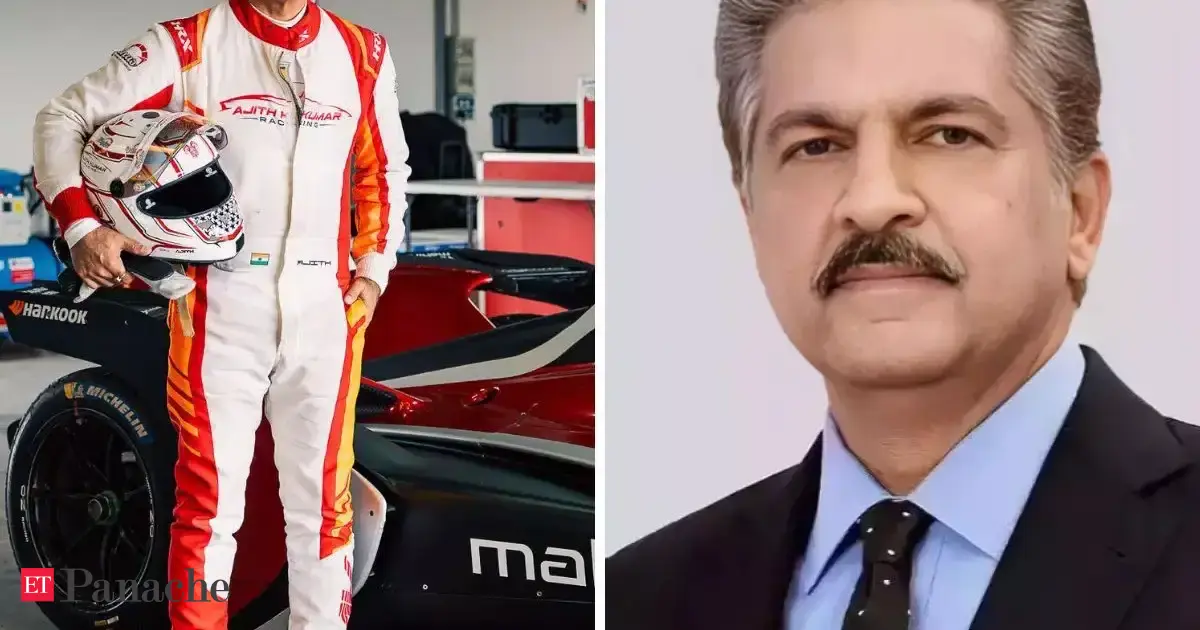 Ajith Kumar tests the Mahindra Formula E Gen 2 car in Spain. Anand Mahindra has the sweetest reaction