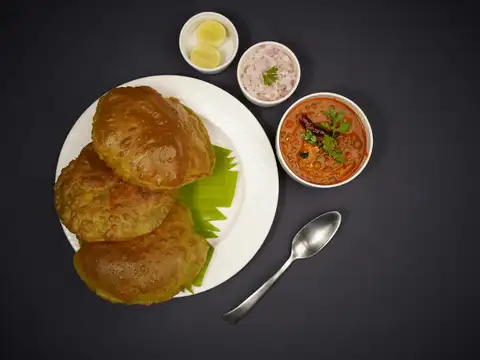 Poori Bhaji and Toast