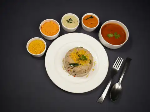 Sooji Upma and Dosa