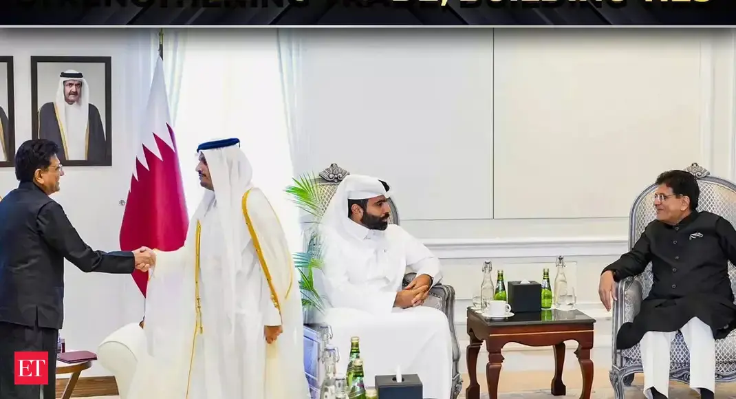 Piyush Goyal meets business leaders in Doha; QDB to back India-Qatar in third country ventures