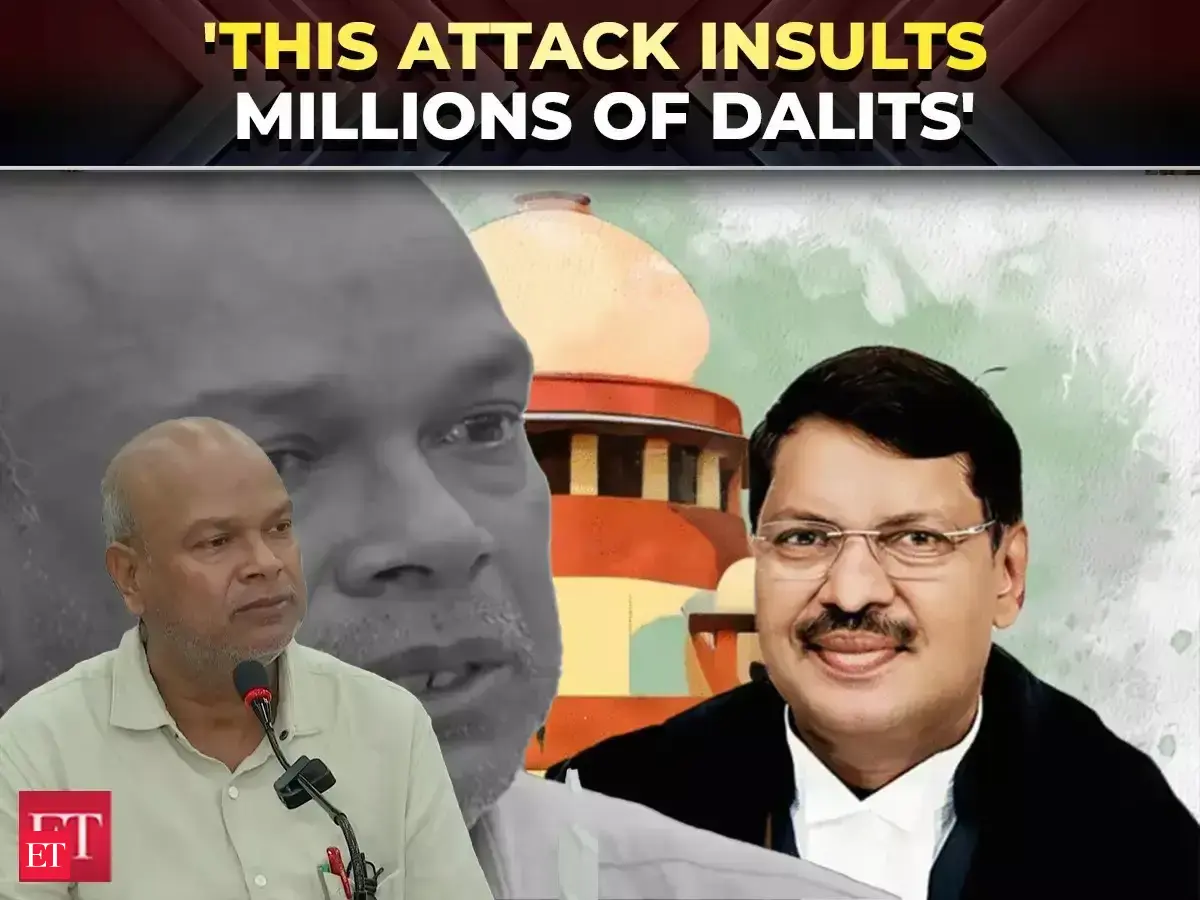 Watch Bihar Congress chief Rajesh Ram break down over attack on CJI BR ...