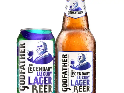 Godfather The Legendary Luxury Lager (Tropical‑Style Light Lager, Bronze)
