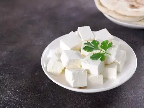 Paneer (or tofu as dairy-free swap)