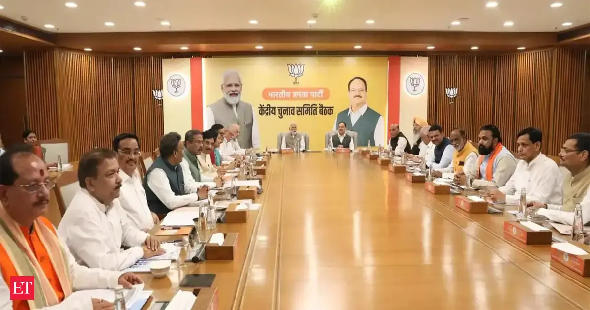BJP CEC meeting underway in Delhi to finalise Bihar poll strategy
