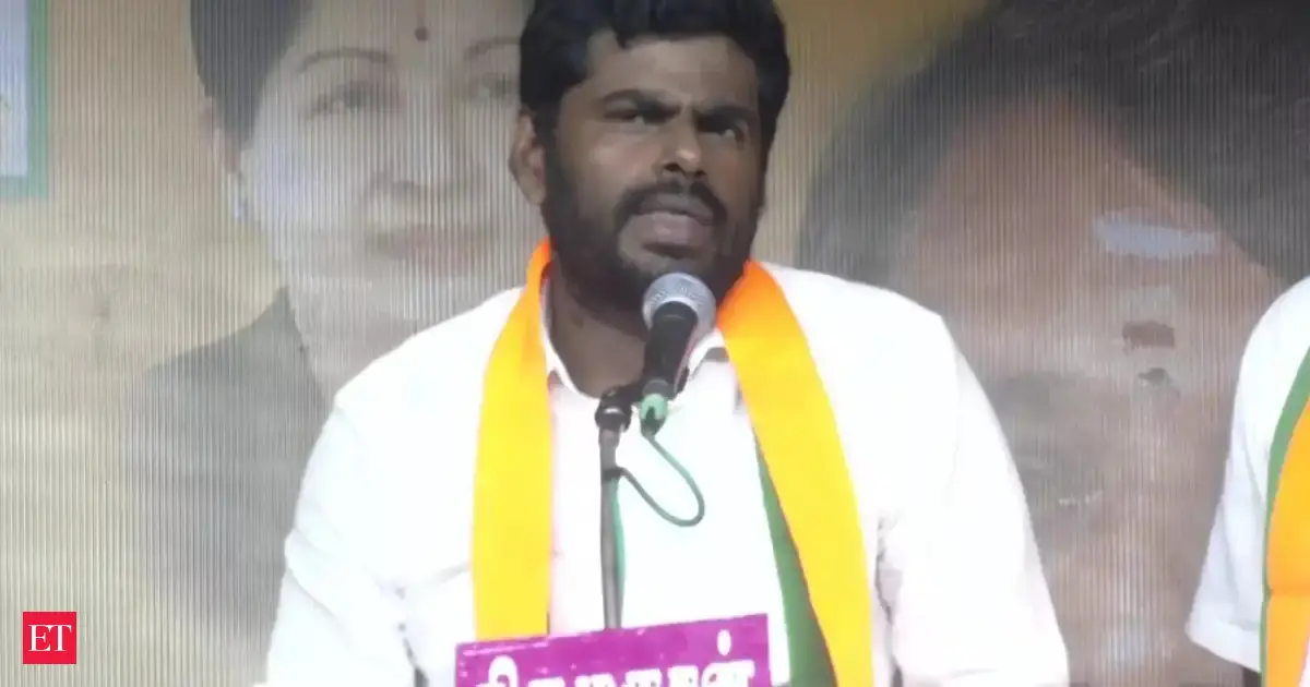 BJP leader Annamalai calls DMK 'arrogant,' says BJP needs to 'secure all votes'