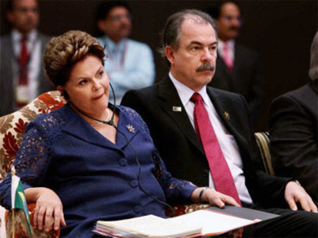 Brazilian President Dilma Rousseff at the BRICS Summit
