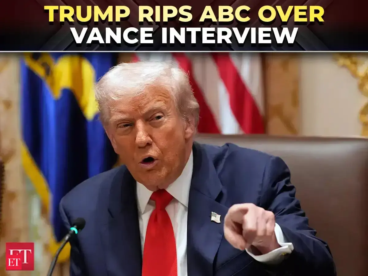donald trump: 'Very nasty!': Trump lashes out at ABC News over 'hostile ...