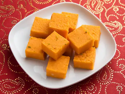 Moderate risk sweets - Mysore pak 
