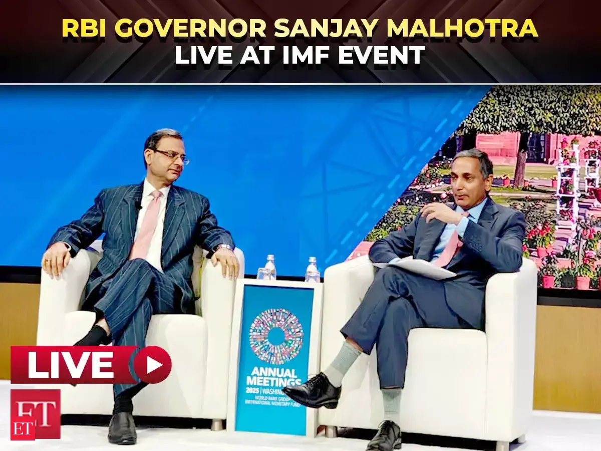 RBI Governor Sanjay Malhotra LIVE at IMF | India’s Policy Path in an ...
