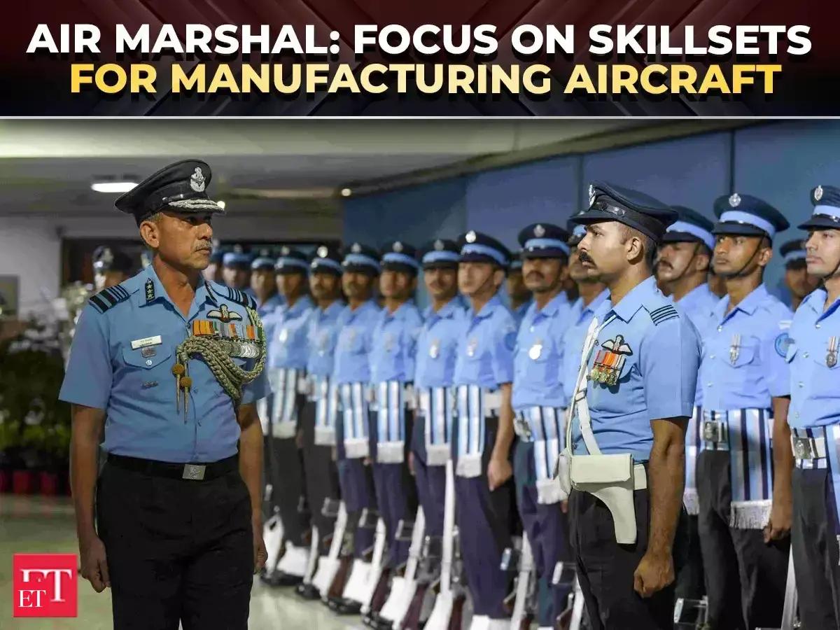 IAF Vice Chief: ‘Training youth for aircraft, tech manufacturing to ...