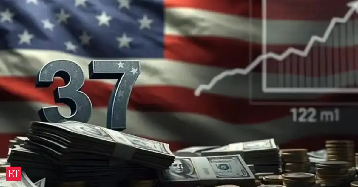 U.S. public debt hits record $37.9 trillion, rising $25 billion daily as fiscal crisis deepens — is tariff policy enough as debt-to-GDP climbs 124%?