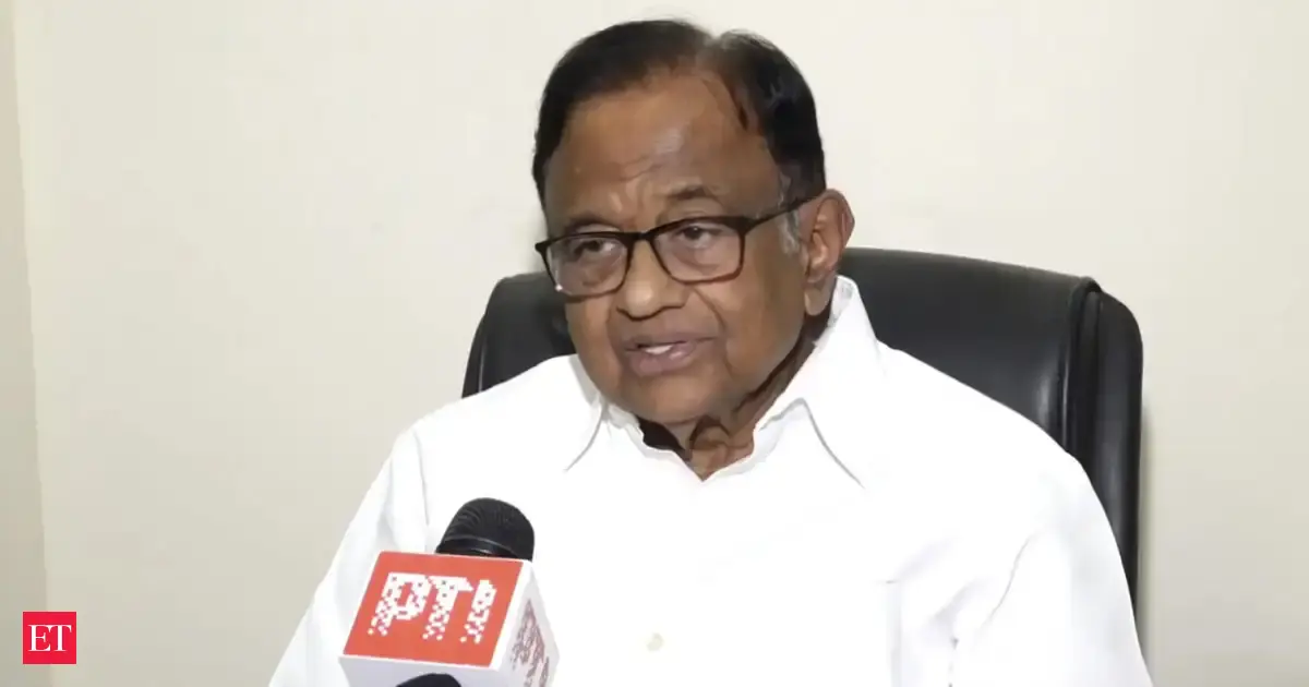 '6.5% growth rate means India stuck in lower-middle income trap': P Chidambaram calls for 'Manmohan Singh-like courage'