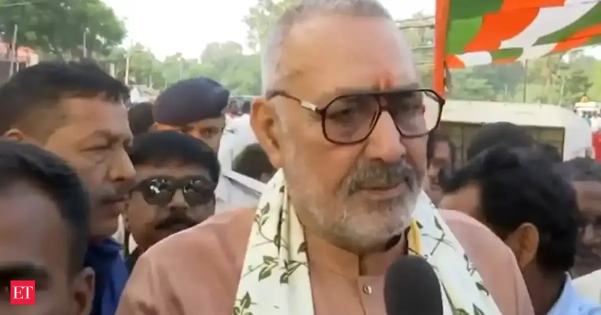 Union minister Giriraj Singh courts controversy with remark against a minority community