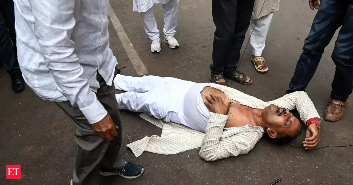 Bihar elections: Denied ticket, RJD aspirant Madan Sah breaks down outside Lalu's residence