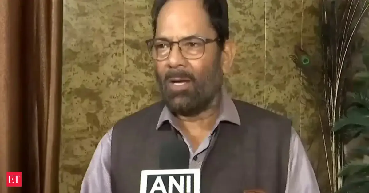 'Mahagathbandhan completely exposed': BJP's Mukhtar Abbas Naqvi on JMM's withdrawal from Bihar polls