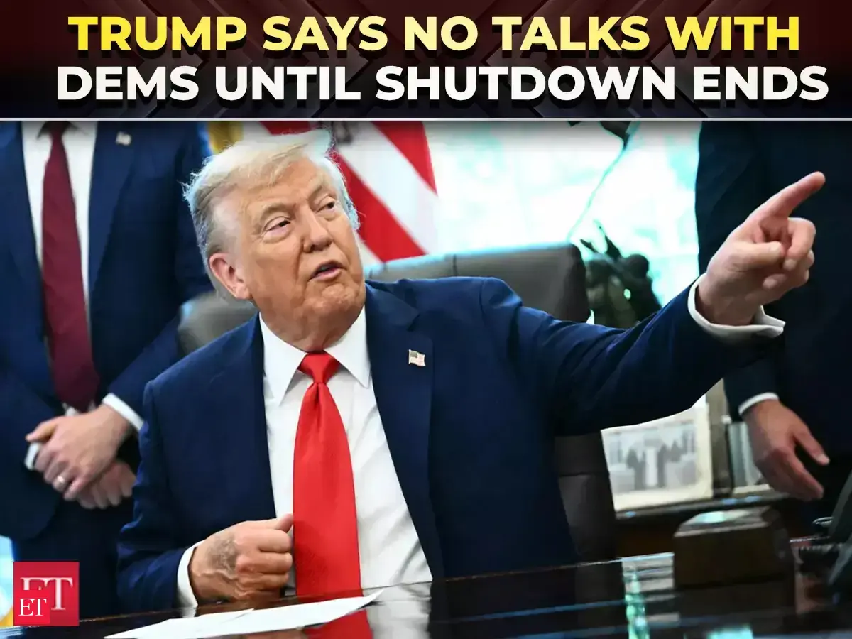 Govt shutdown day 21 | Trump tells Democrats no meeting over shutdown ...