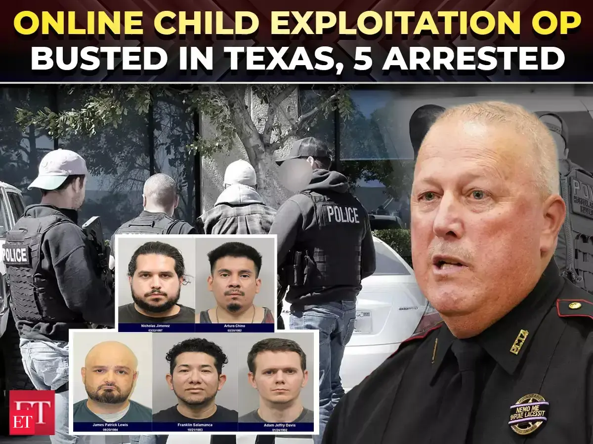 Texas: 5 held in multi-agency online child exploitation sting in Harris ...