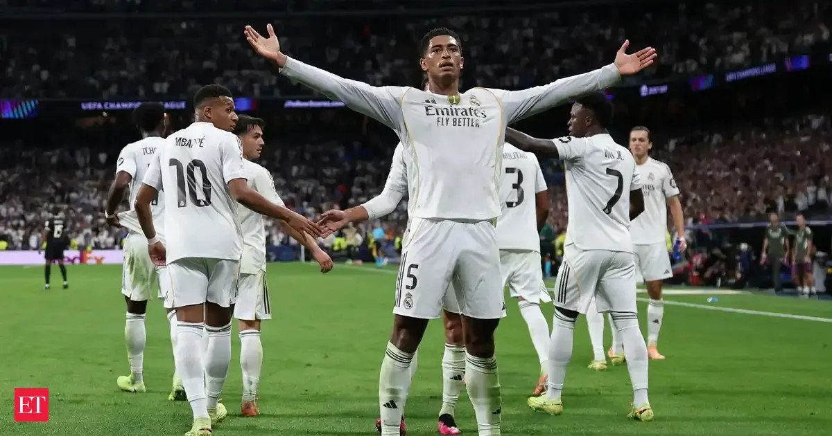 Bellingham's goal seals narrow win for Real Madrid over resolute Juventus; Spanish club maintains perfect Champions League record in 2025
