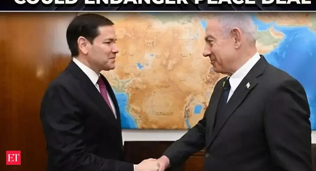 Israel Knesset's moves on West Bank annexation a threat to Gaza deal: Marco Rubio