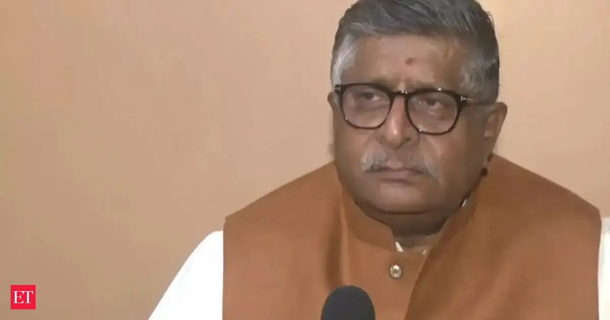 Tejashwi Yadav lacks credibility, Bihar trusts PM Modi-Nitish double-engine govt: Ravi Shankar Prasad