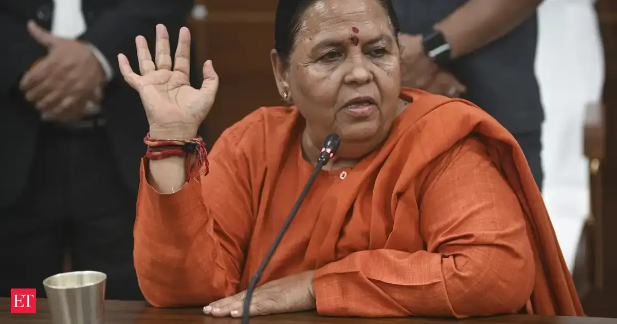Ex-Madhya Pradesh CM Uma Bharti eyes 2029 return via cow campaign