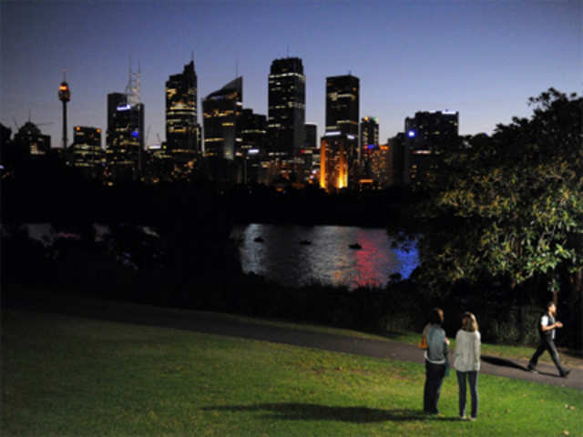 6th annual Earth Hour in Sydney