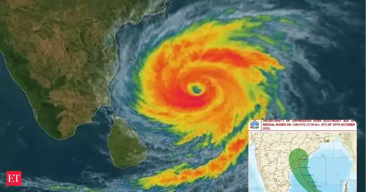 Urgente! Ciclone Montha Ameaça a Índia: Rota, Impactos e Alertas da IMD
