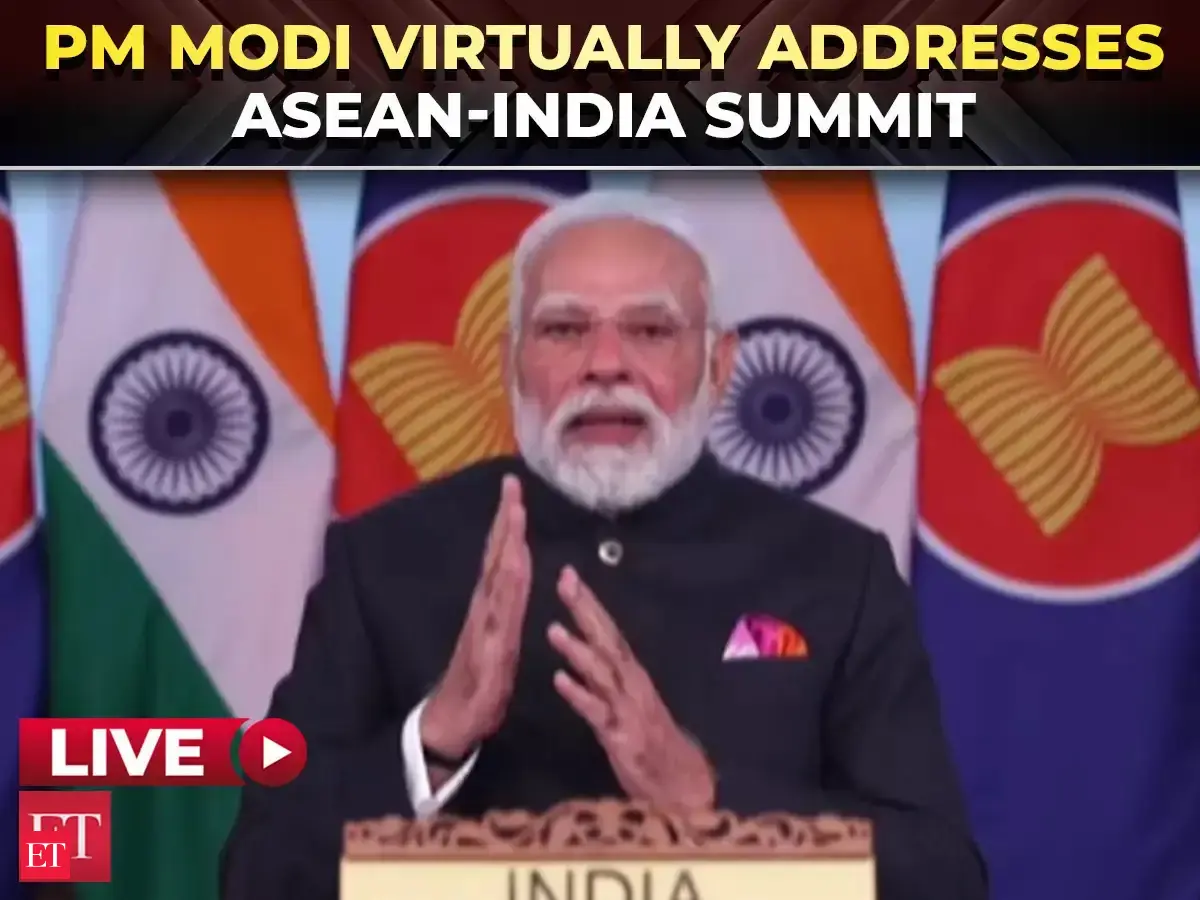 Narendra Modi LIVE | PM virtually addresses ASEAN-India Summit in ...