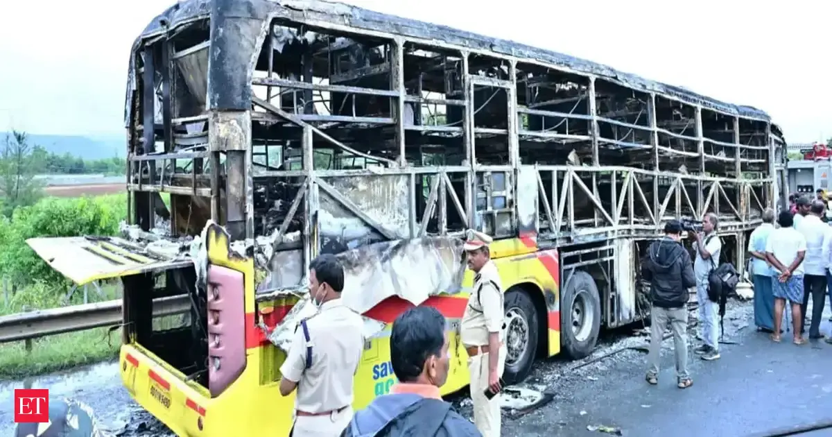 Amid 41 deaths in two bus fires, a look into why India’s private intercity buses continue to be death traps