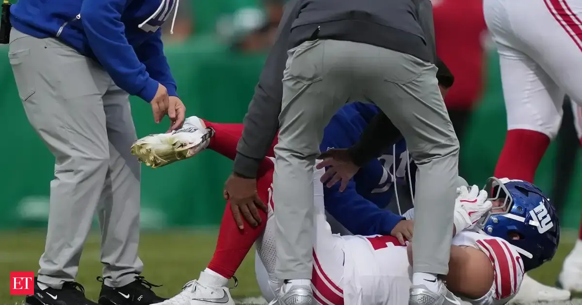Cam Scatebo lesionado: A causa da lesão foi revelada quando o running back novato do Giants foi retirado do campo; Verifique aqui Cam Scatebo lesionado: A causa da lesão foi revelada quando o running back novato do Giants foi retirado do campo; Verifique aqui