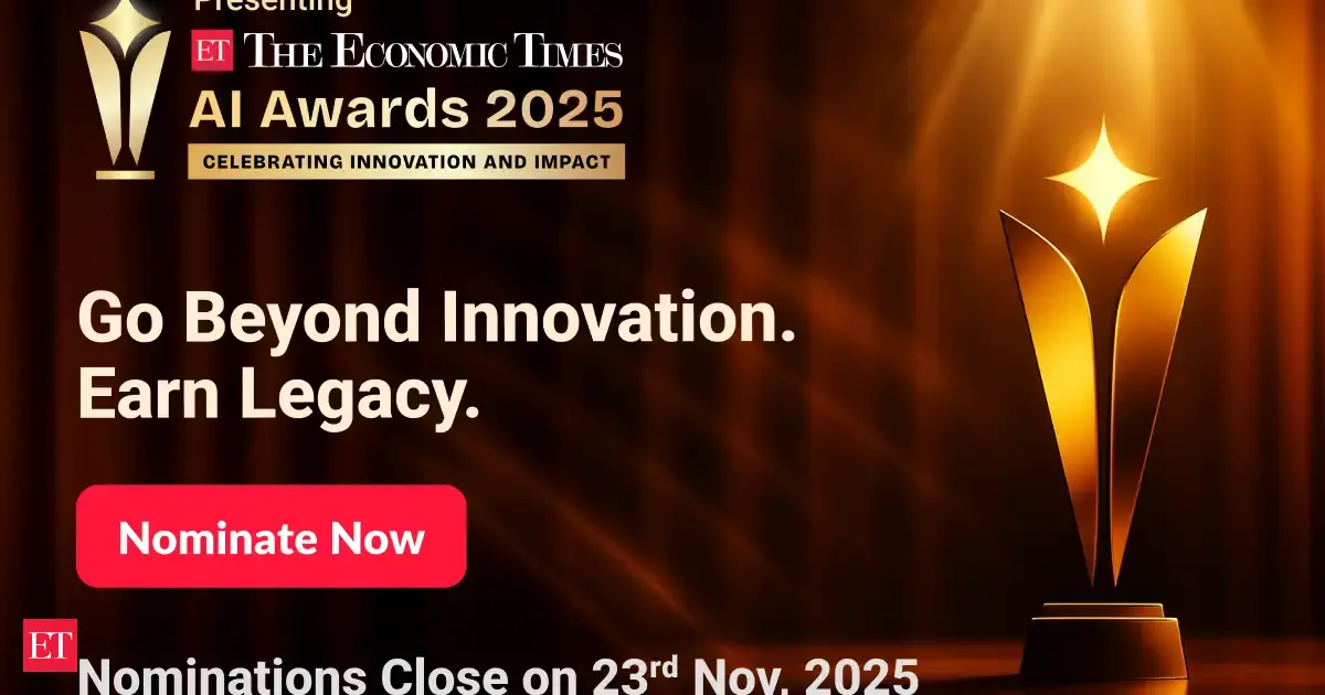 7 reasons why your AI innovation deserves the spotlight at ET AI awards 2025