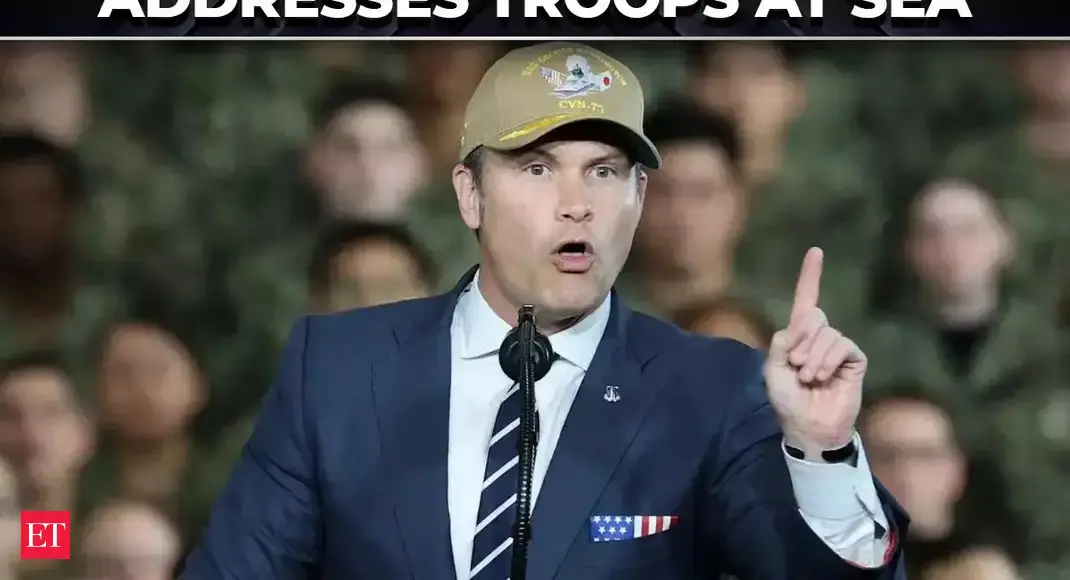 Hegseth meets troops aboard USS George Washington: Woke idea of 'Diversity is strength' is fake...