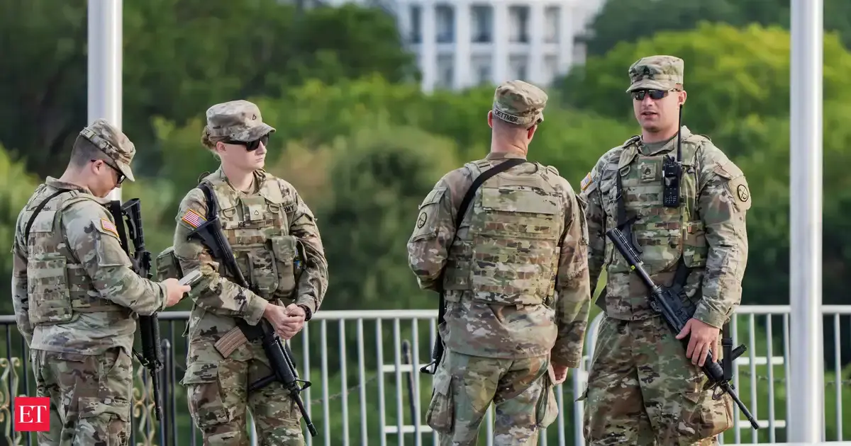 Trump says he is prepared to send ‘more than the National Guard’ into US cities Trump says he is prepared to send ‘more than the National Guard’ into US cities