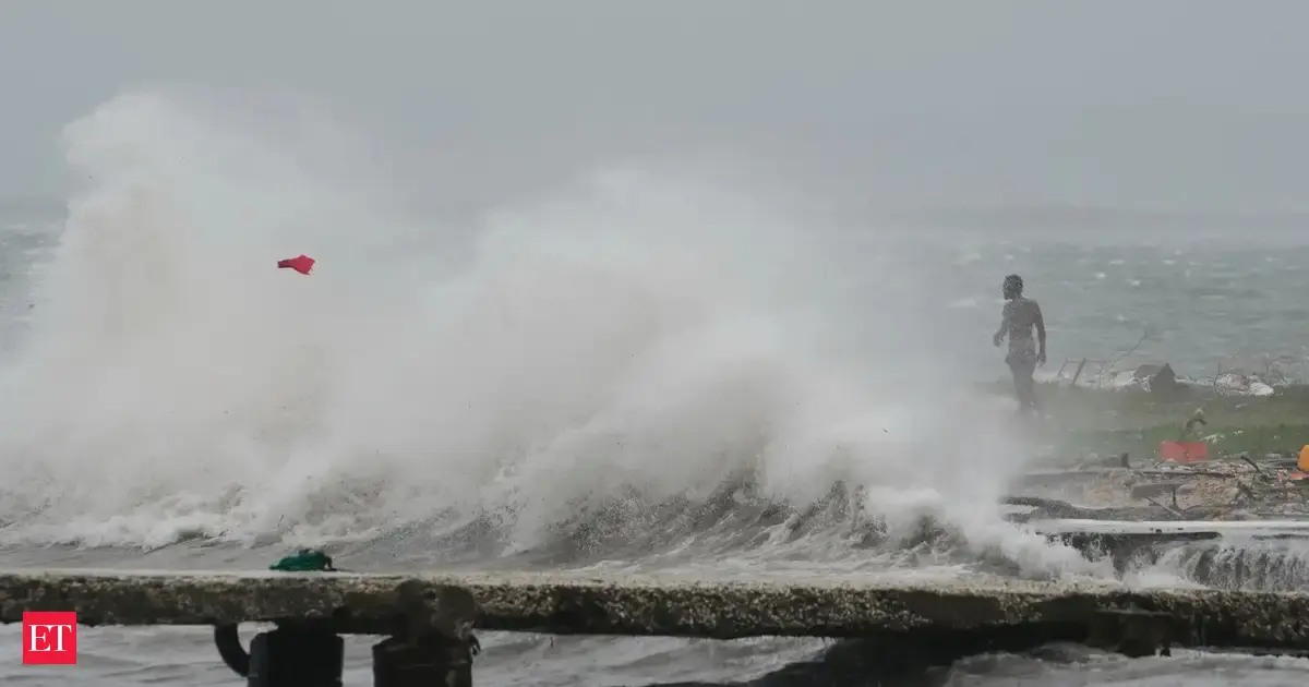 허리케인 멜리사가 자메이카에 파괴적인 바람과 비를 가져옵니다 허리케인 멜리사가 자메이카에 파괴적인 바람과 비를 가져옵니다