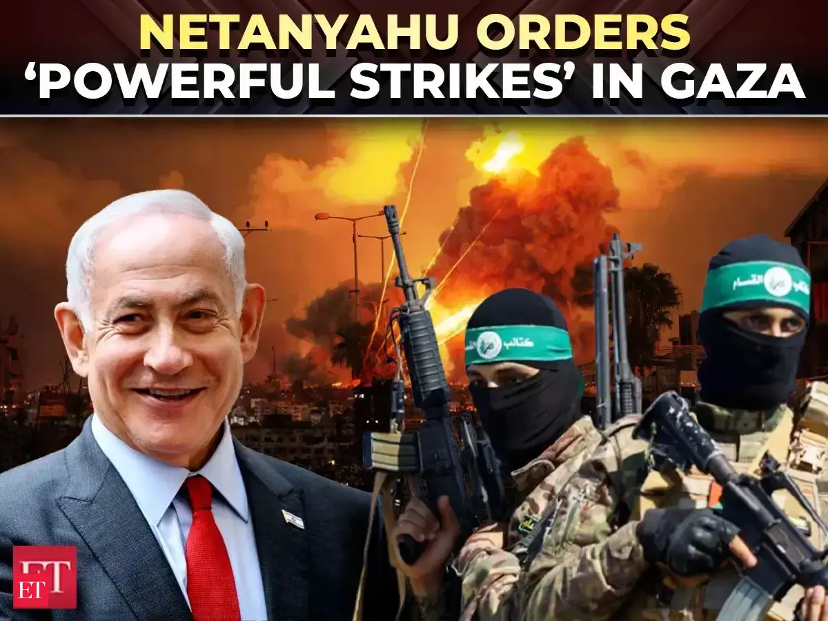 ‘They crossed the line’: Netanyahu commands powerful Gaza strikes post ...