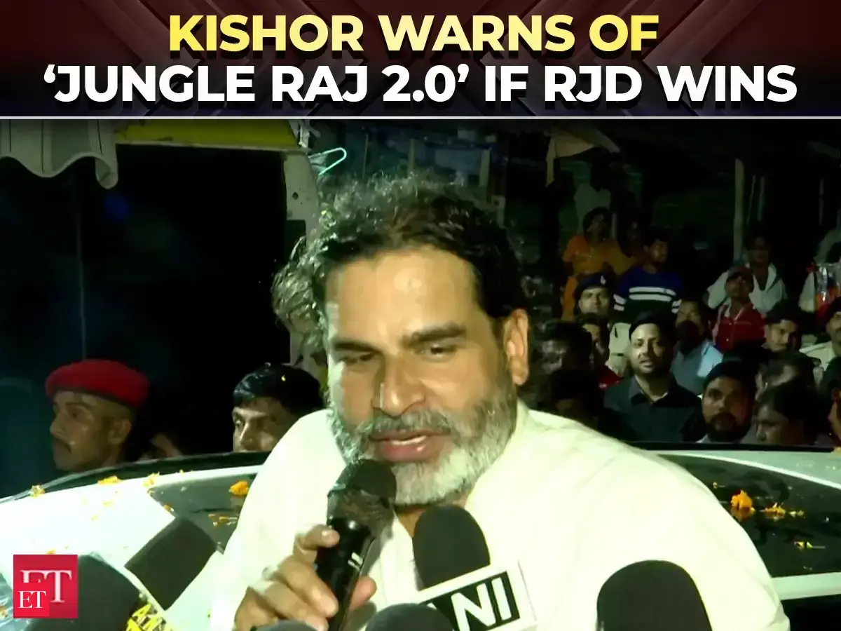Jan Suraaj founder Prashant Kishor warns of 'Jungle Raj Part 2' if RJD ...