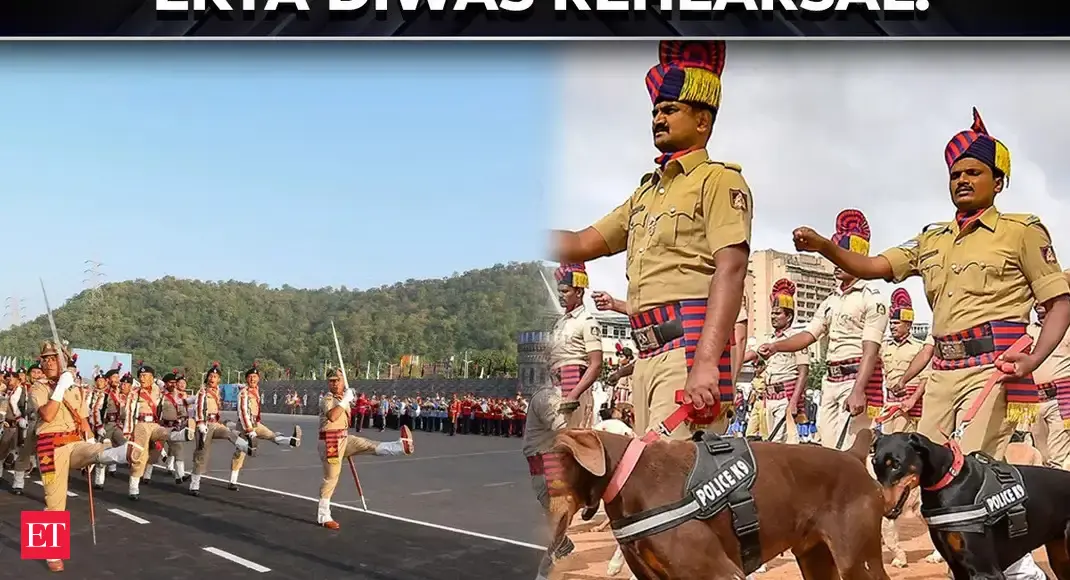 Veja | De esquadrões de cães a equipes de treinamento, Kevadia ressoa com o espírito de Rashtriya Ekta Diwas – The Economic Times Video Veja | De esquadrões de cães a equipes de treinamento, Kevadia ressoa com o espírito de Rashtriya Ekta Diwas – The Economic Times Video