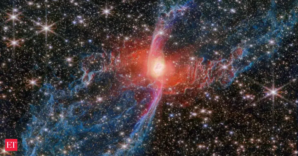 A cosmic Halloween treat: NASA's James Webb telescope reveals eerie Red Spider nebula