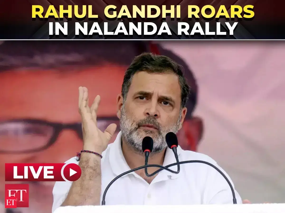 Live | Rahul Gandhi attacks BJP-NDA at Nalanda rally, says Bihar needs ...