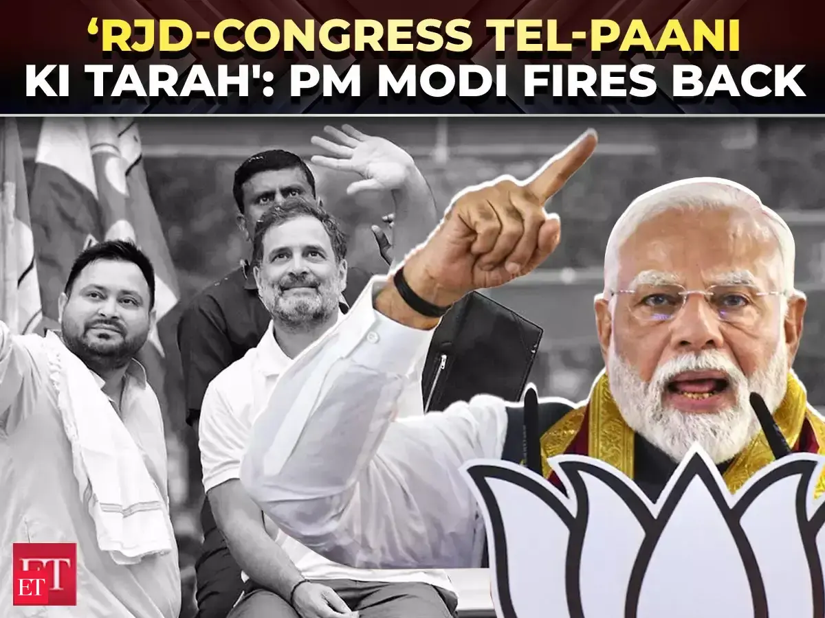 RJD-Congress feud bigger than abuses on me: Modi slams oppn, targets ...
