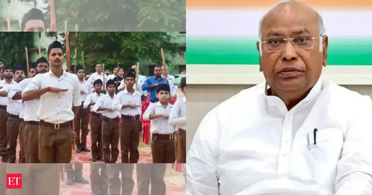 RSS should be banned; PM Modi 'insulting' Sardar Patel's legacy: Mallikarjun Kharge