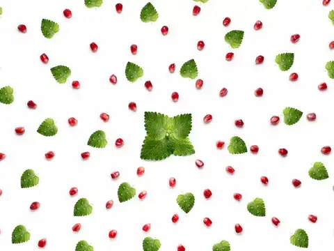  Pomegranate‑mint tea