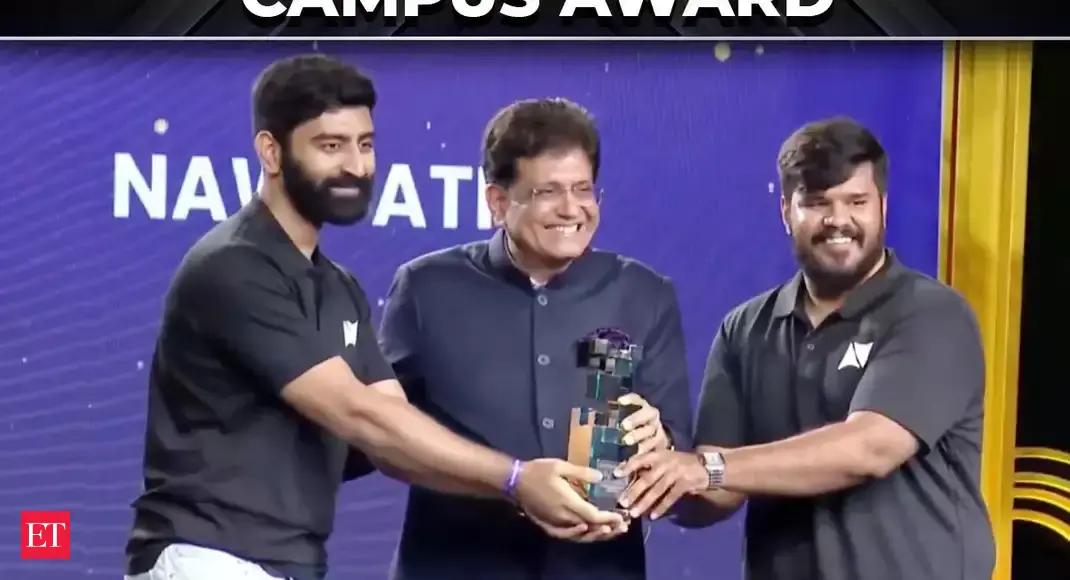 Nawgati wins ET Startup 2025 Best on Campus Award