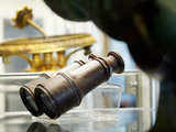 Binoculars found among the debris of the Titanic wreck
