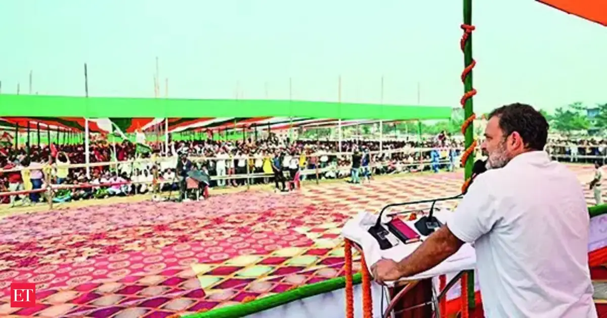 Nitish Kumar made Bihar youth national labourers: Rahul Gandhi