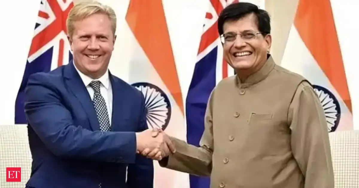 India, NZ trade pact likely to boost trade, investment ties