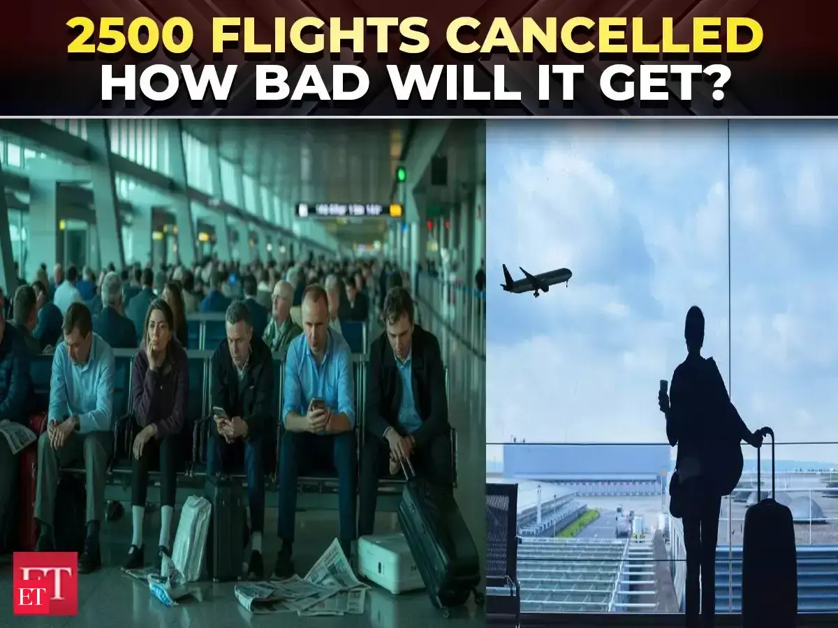 US shutdown grounds 2,500+ flights as FAA cuts operations ahead of ...