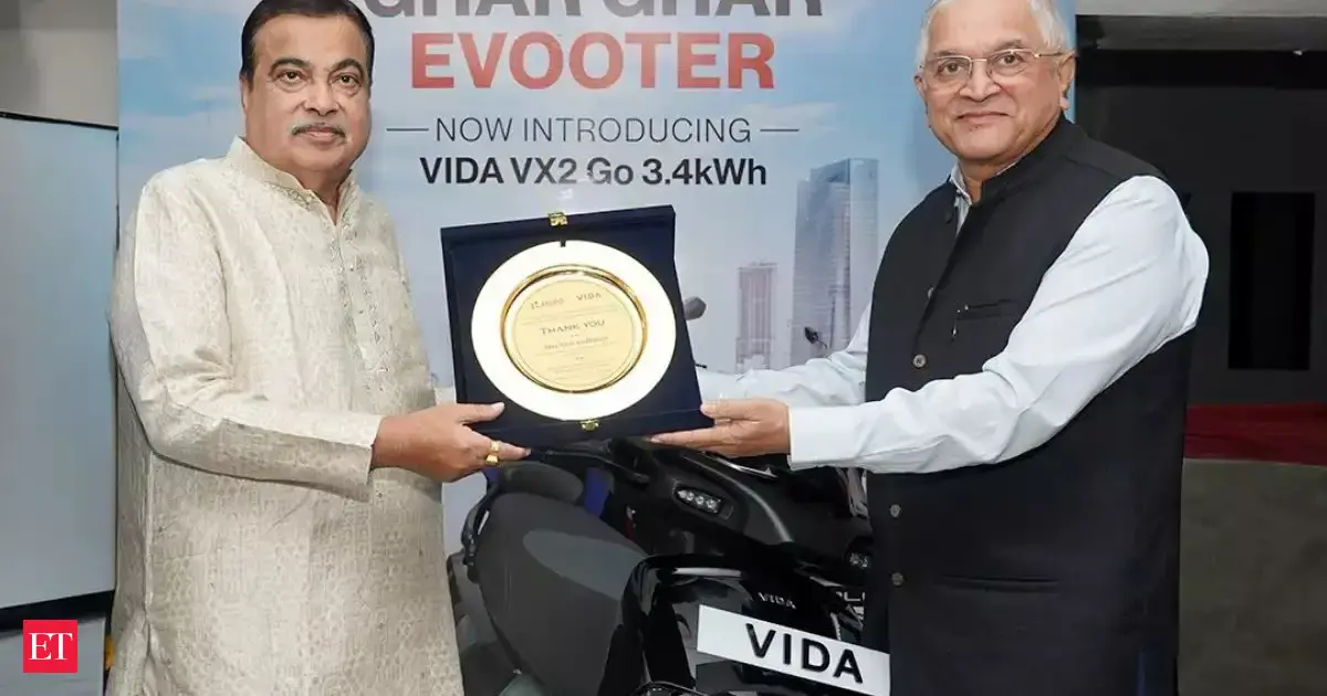 Hero MotoCorp’s VIDA launches VX2 Go 3.4 kWh electric scooter variant