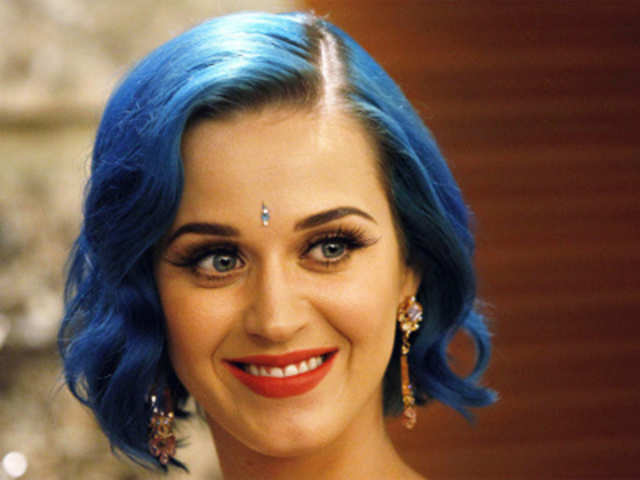 US singer Katy Perry in India