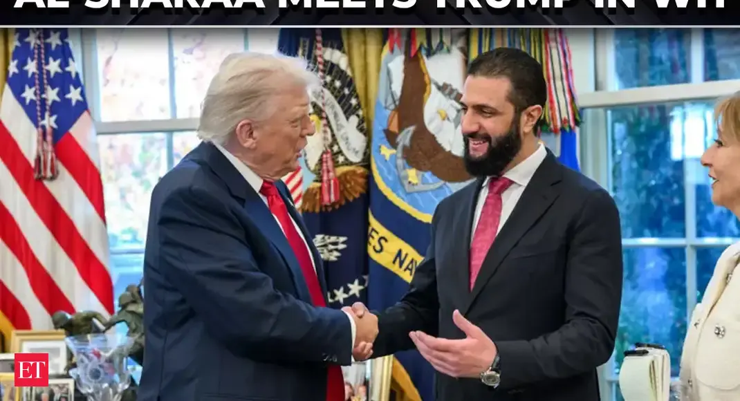 'Tough guy': Trump hosts Syrian Prez Al-Sharaa at White House; vows ‘to do everything for Syria’